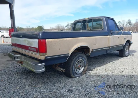 1990 Ford F150 из США, поврежденный, VIN 1FTEF14H4LNA27316